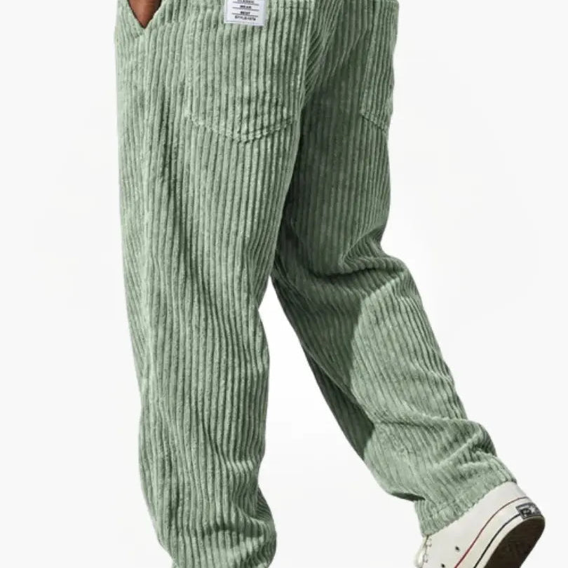 Sommerfeld | Pantalones de pana para hombre con cintura elástica (compra 1, llévate 1 gratis)