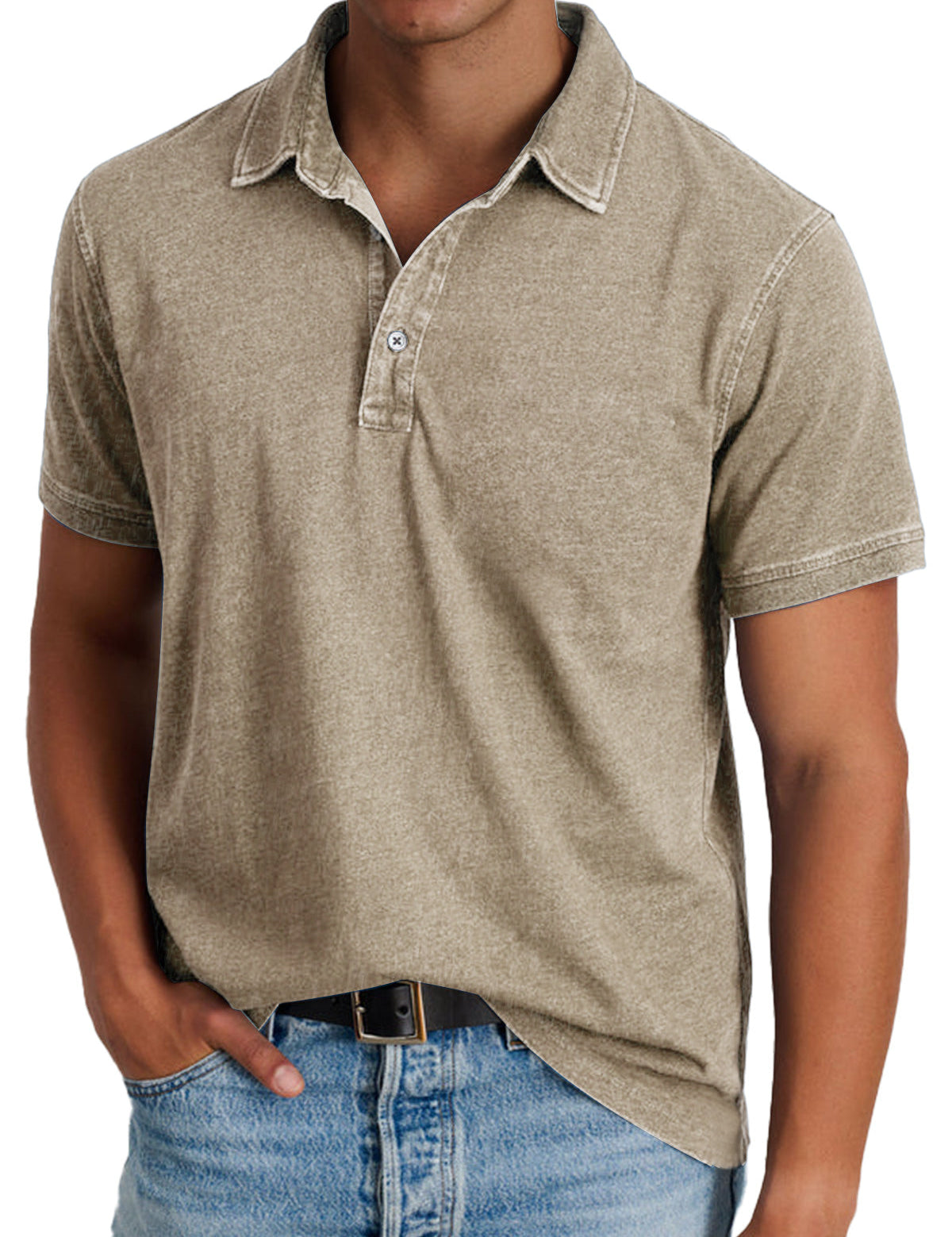 Carlos - Polo de Corte Cómodo