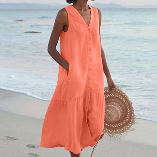 Encarnación - Vestido con Escote en V