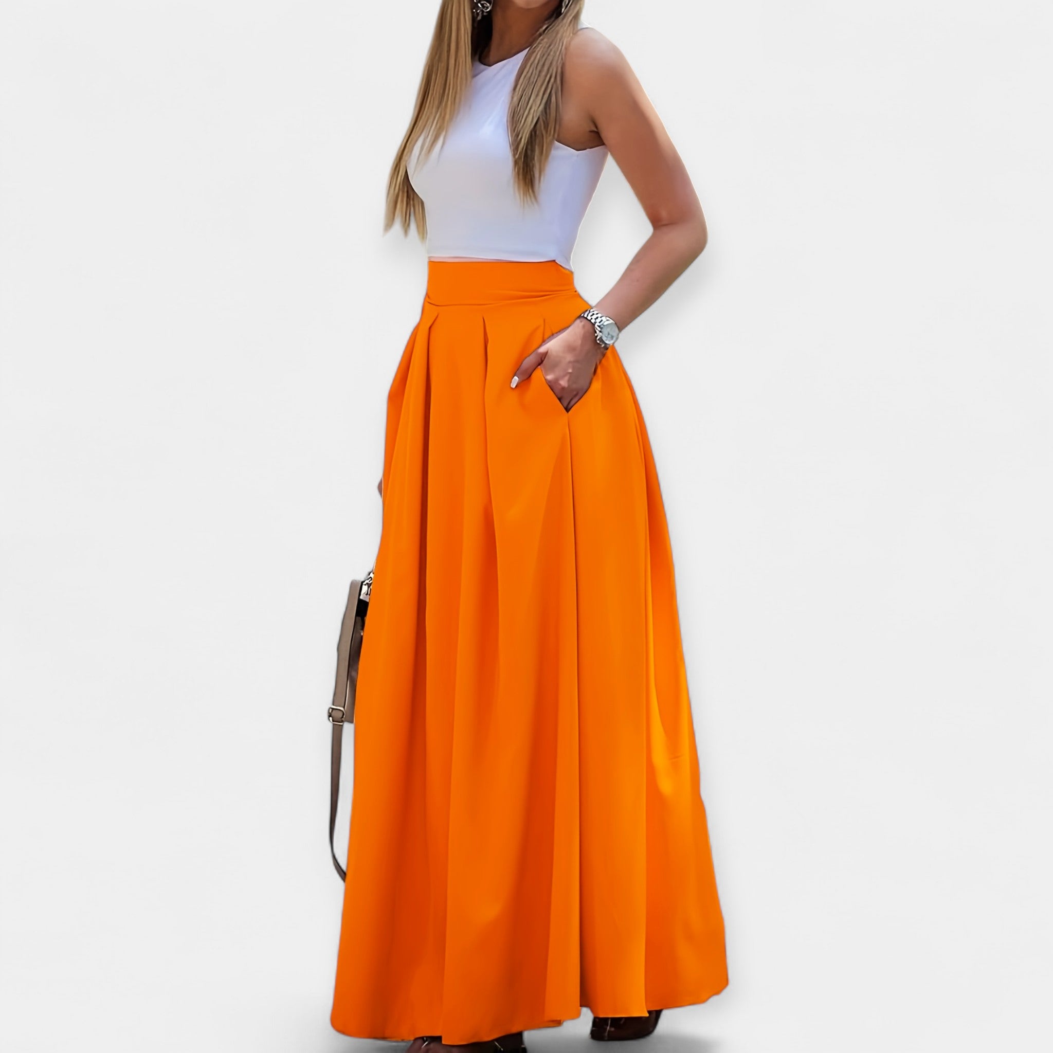 Laura - Falda Midi Estilosa