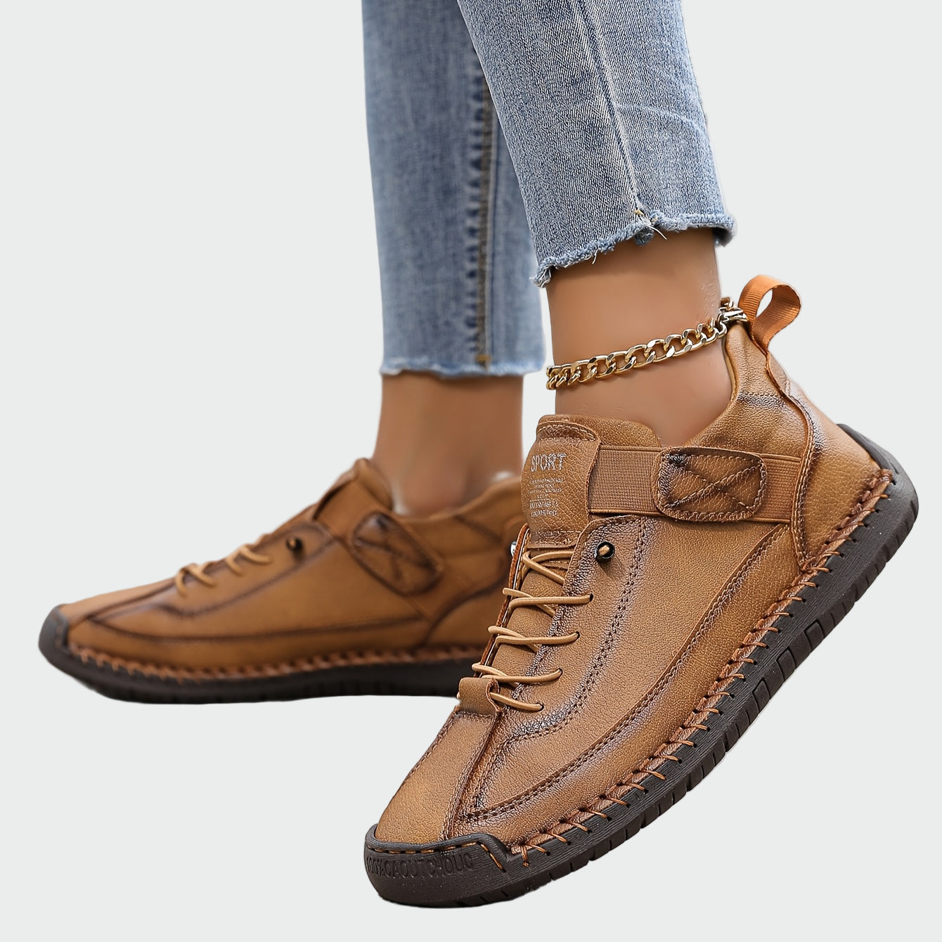 Paula - Botas ortopédicas de cuero