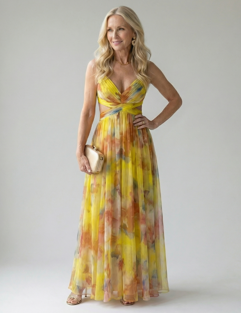 Isabella - Vestido Maxi Envolvente