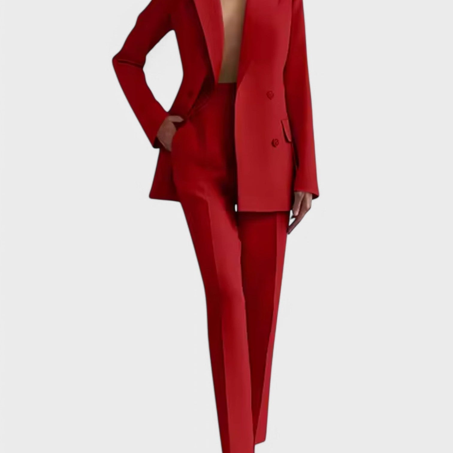 Olivia - Conjunto de Blazer y Pantalones
