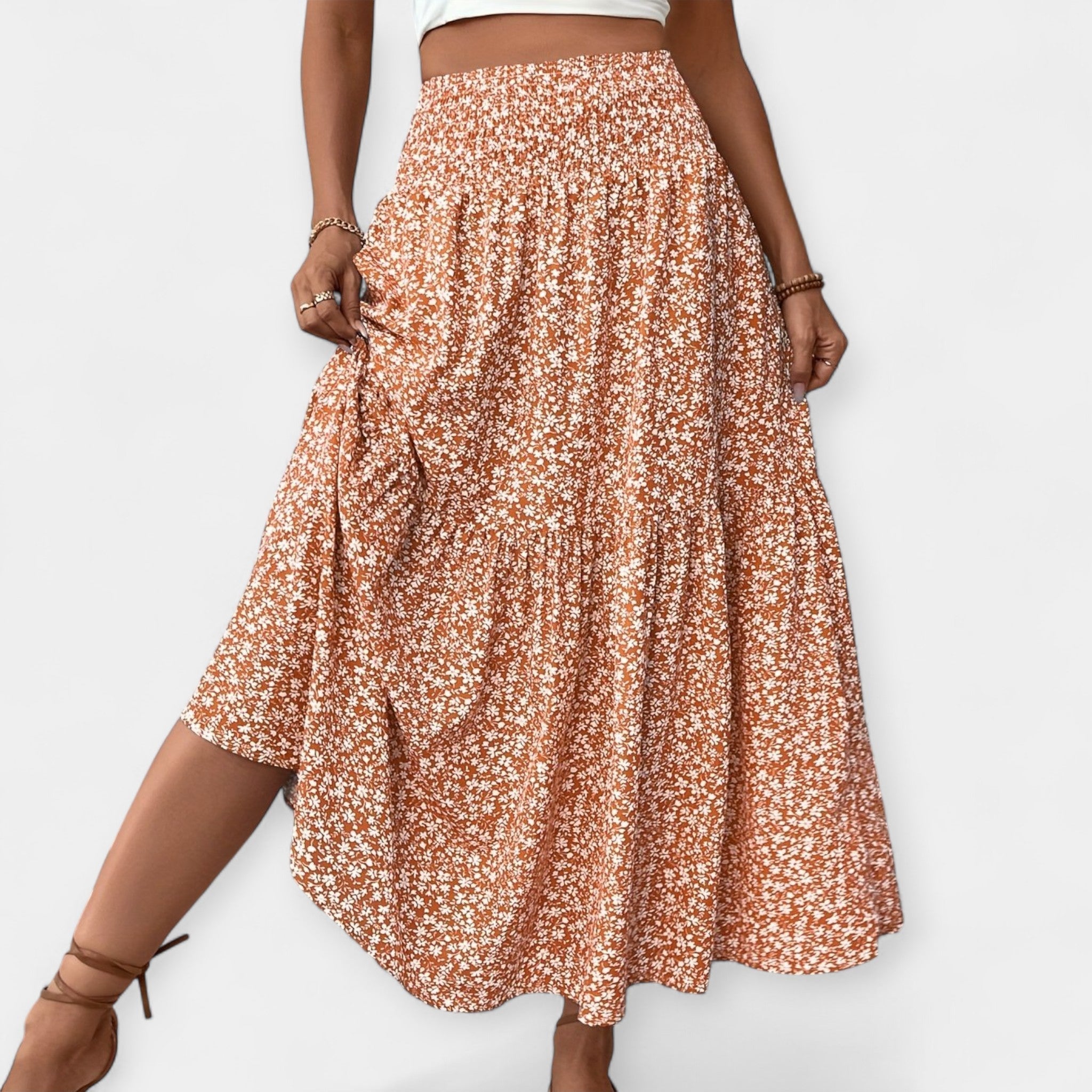 Lara - Falda con Flores