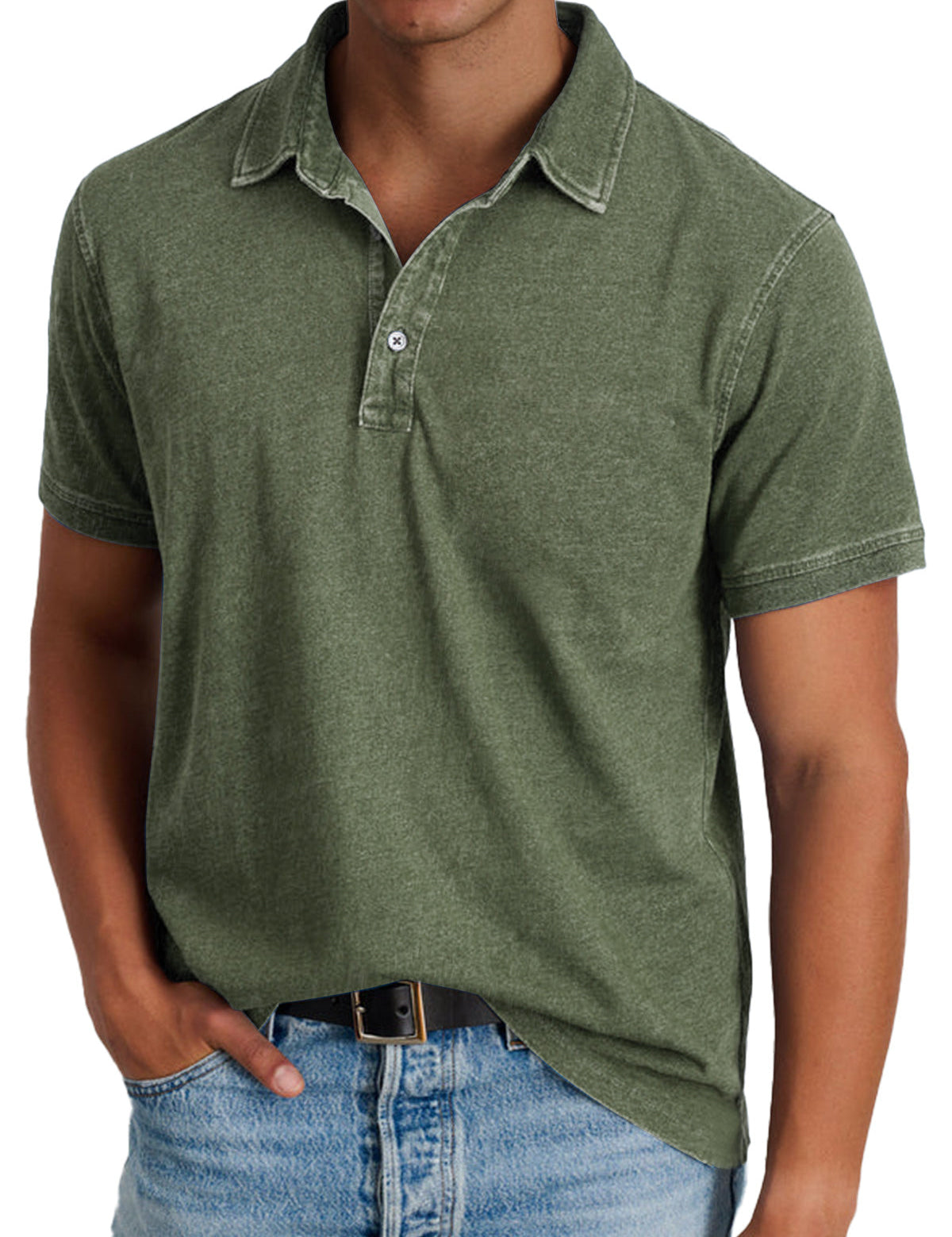 Carlos - Polo de Corte Cómodo