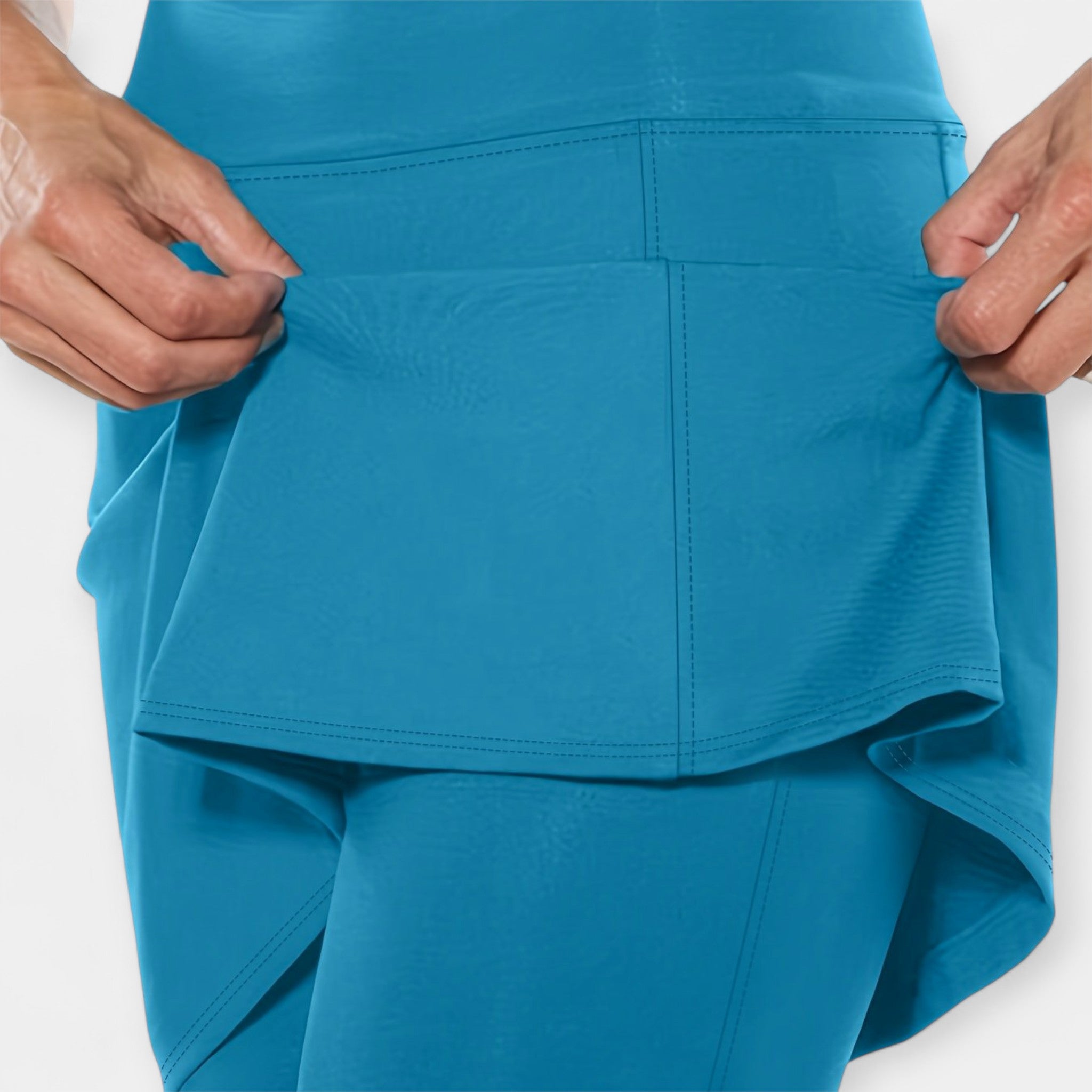 Daniela - Pantalones Cortos Altos con Falda