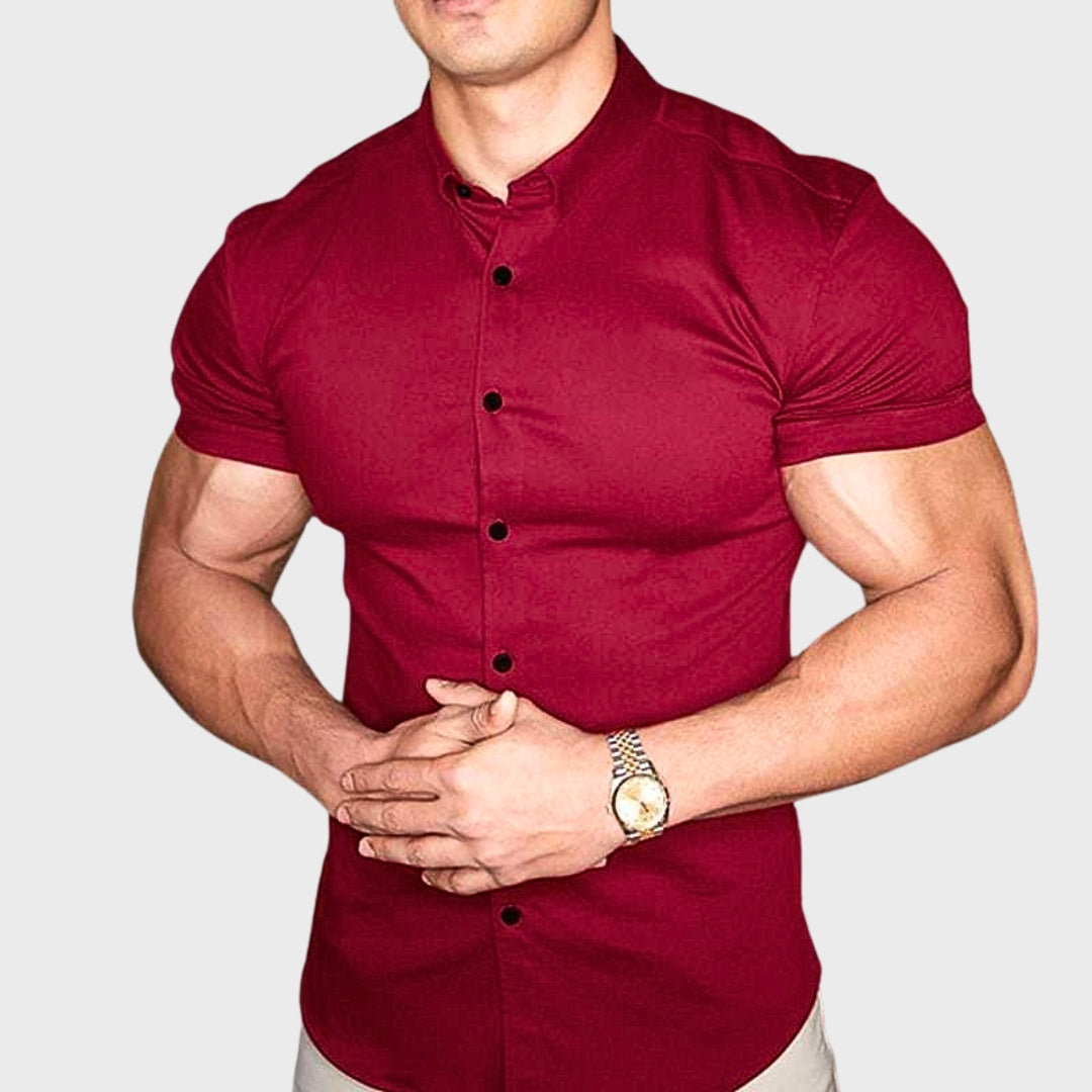 Ricardo - Camisa de Manga Corta Slim