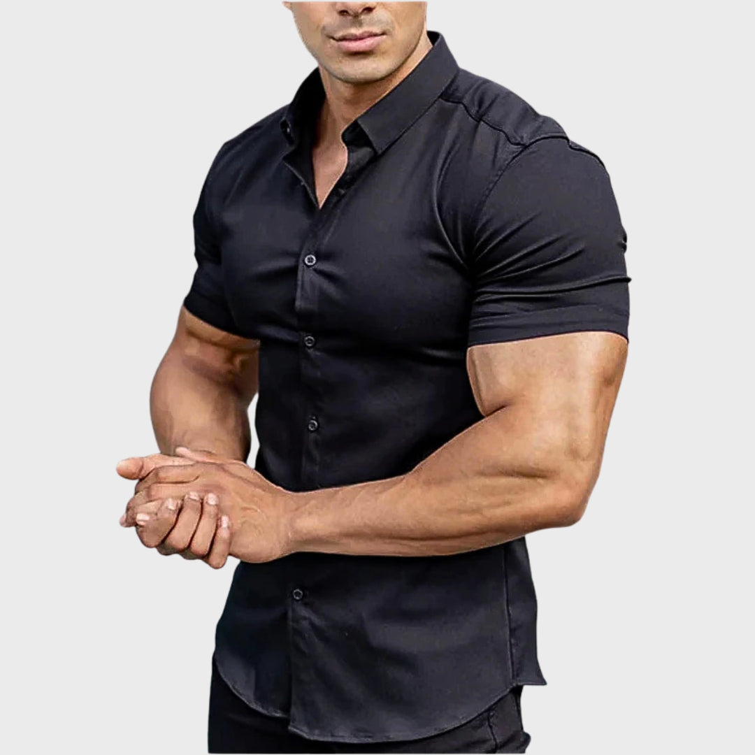 Ricardo - Camisa de Manga Corta Slim