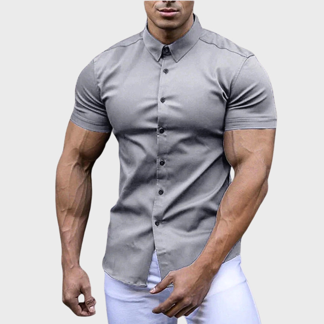 Ricardo - Camisa de Manga Corta Slim
