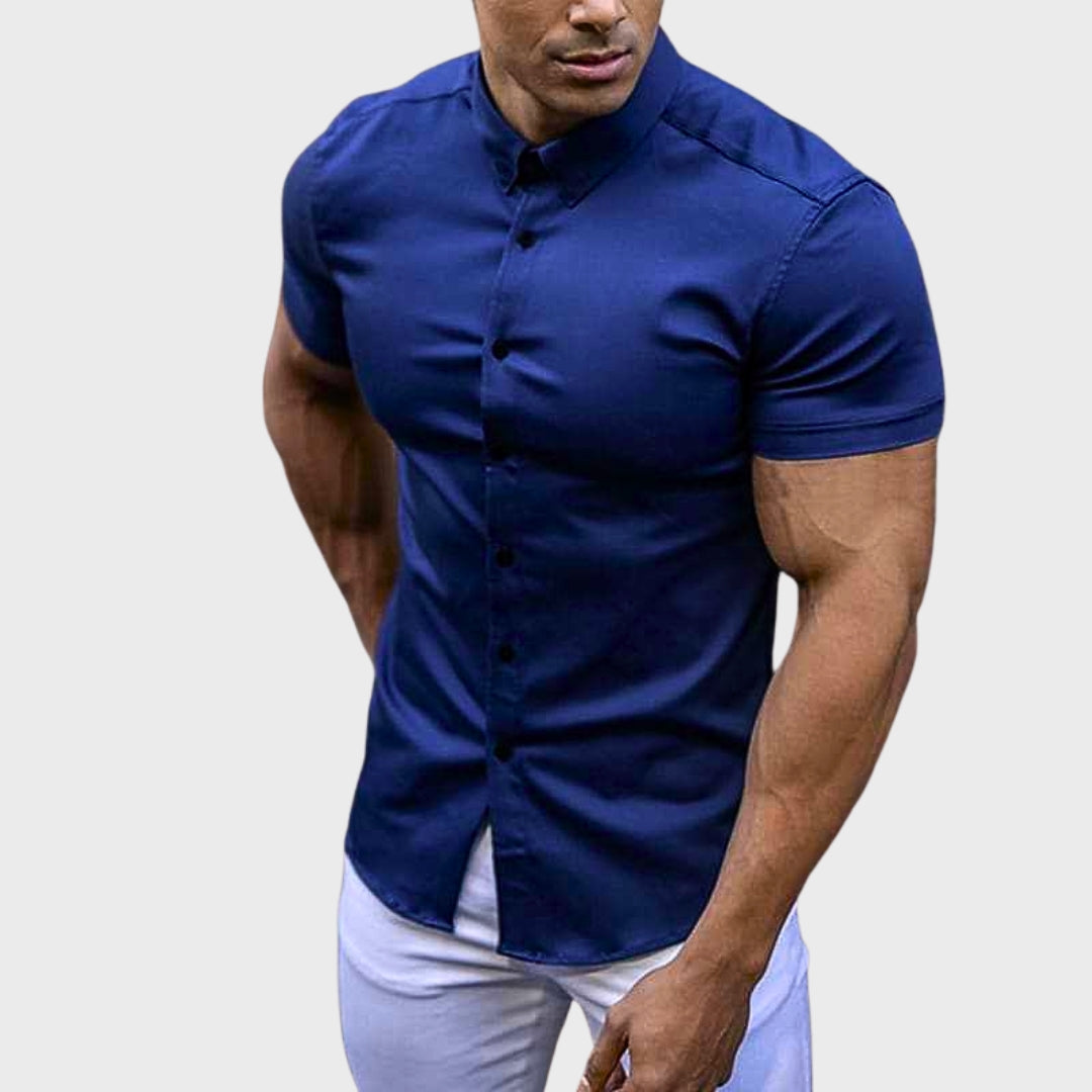 Ricardo - Camisa de Manga Corta Slim