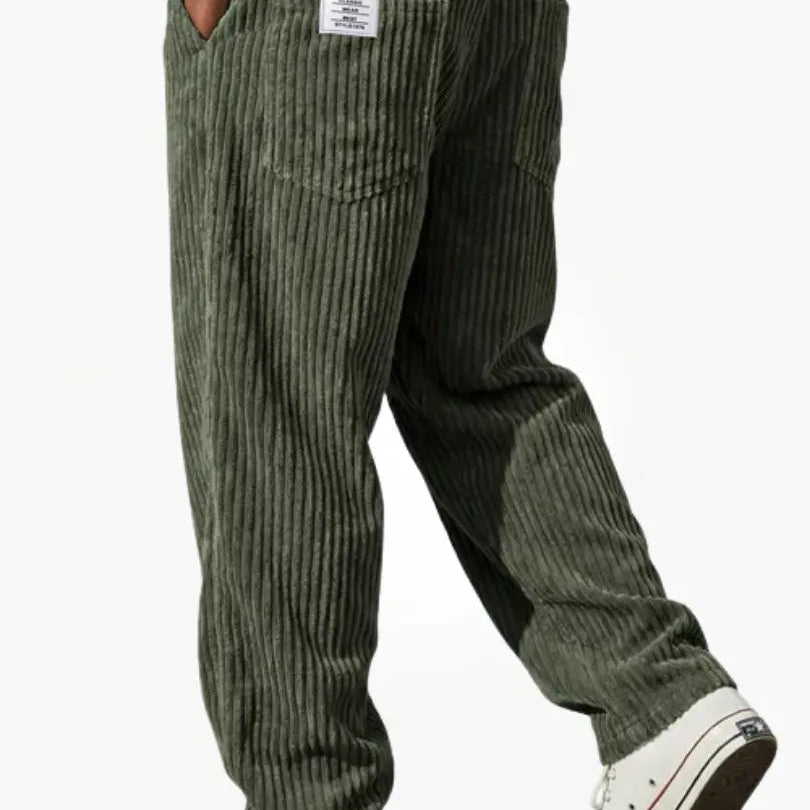 Sommerfeld | Pantalones de pana para hombre con cintura elástica (compra 1, llévate 1 gratis)