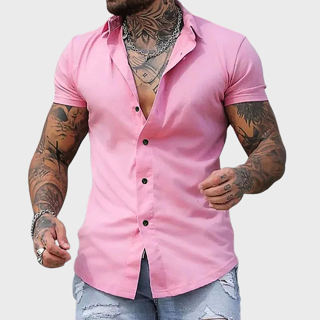 Ricardo - Camisa de Manga Corta Slim