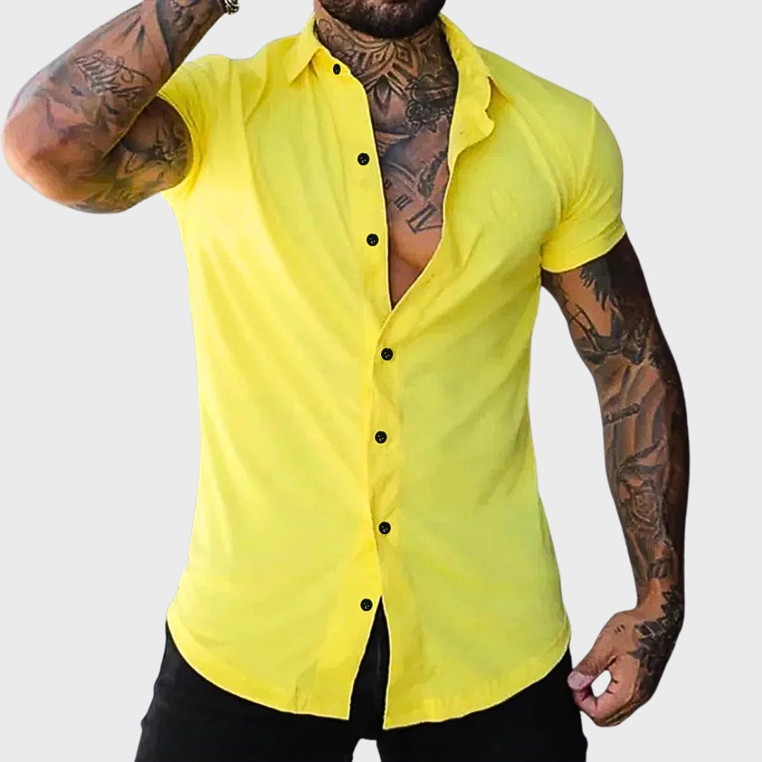 Ricardo - Camisa de Manga Corta Slim