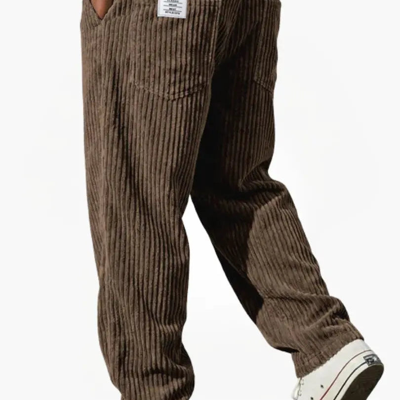 Sommerfeld | Pantalones de pana para hombre con cintura elástica (compra 1, llévate 1 gratis)