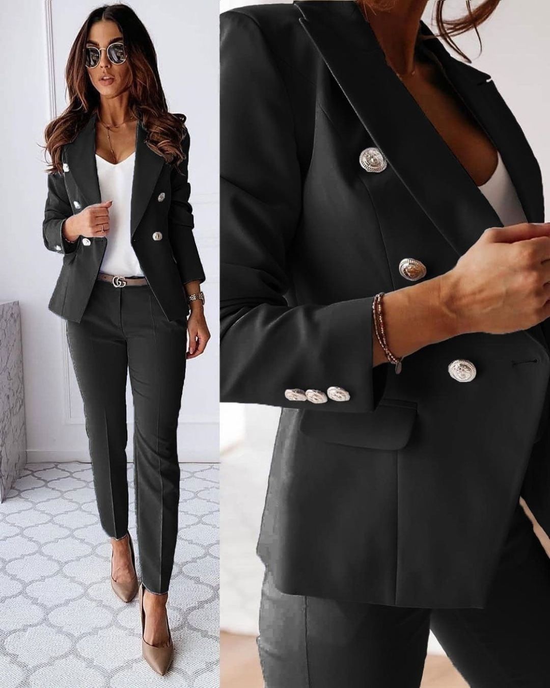 Maria - Traje Femenino Sofisticado