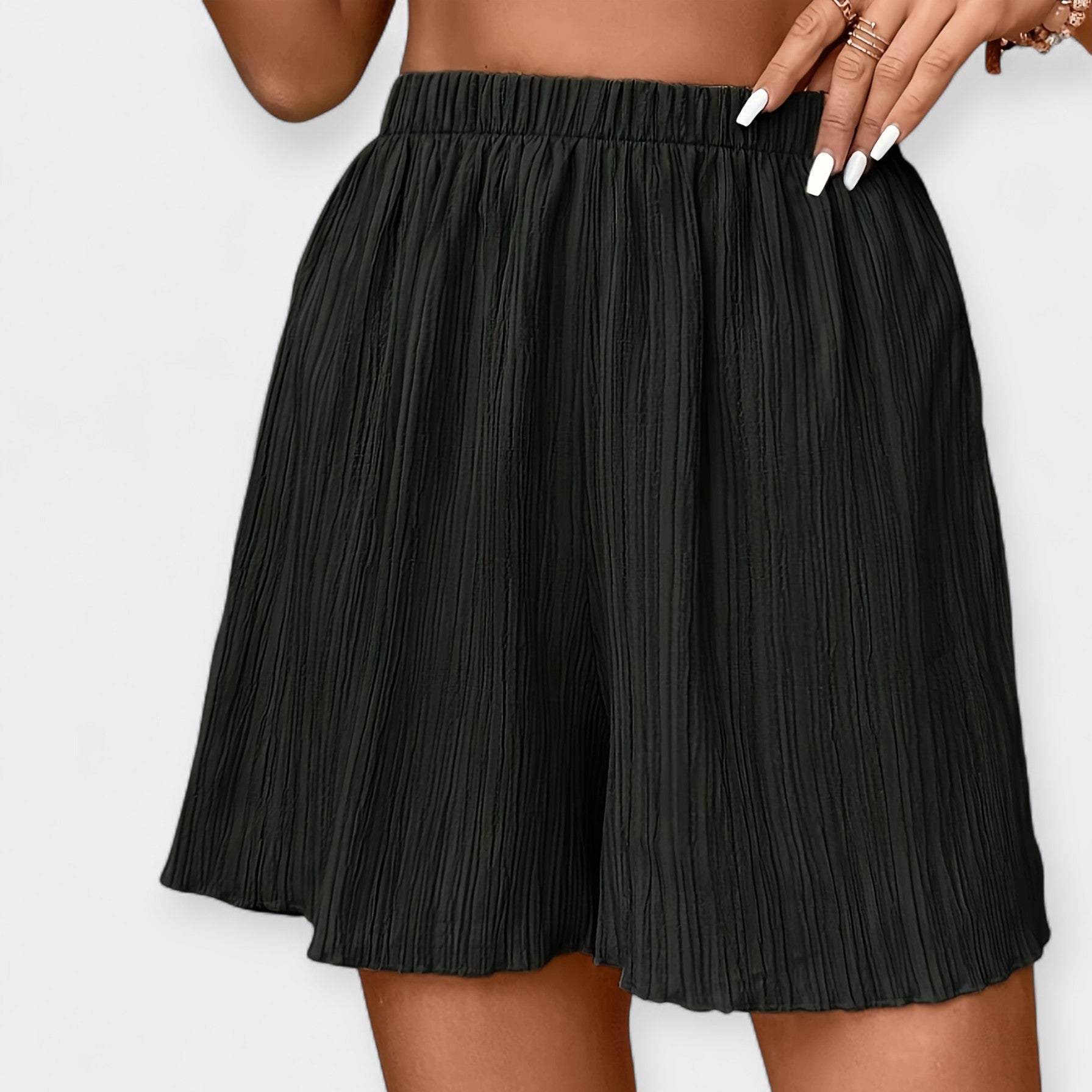 Lara - Pantalones Elegantes con Pliegues