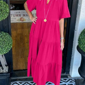 Carlota - Vestido Maxi con Movimiento