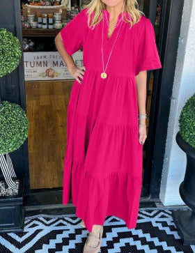 Carlota - Vestido Maxi con Movimiento