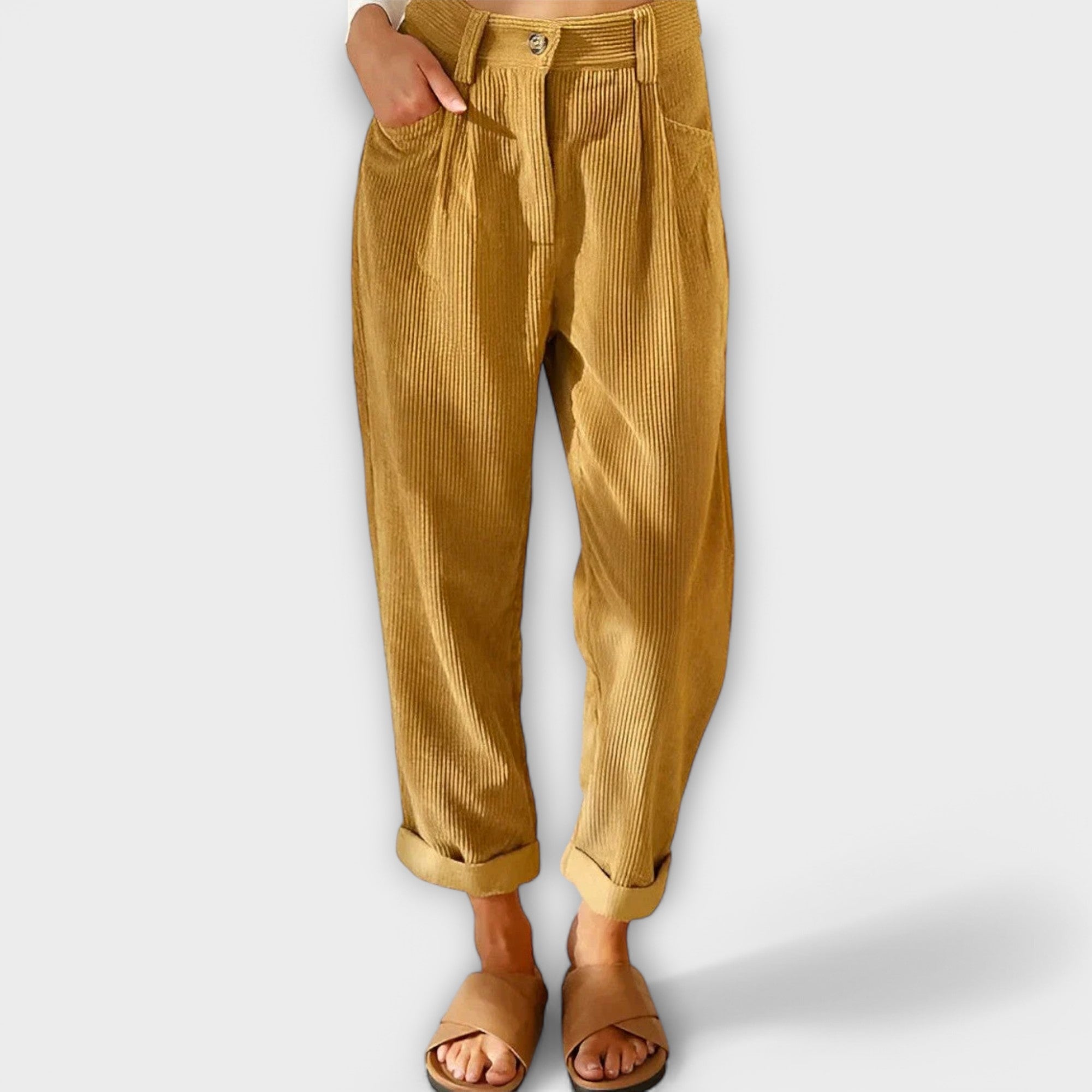 Lana - Pantalones de pana modernos