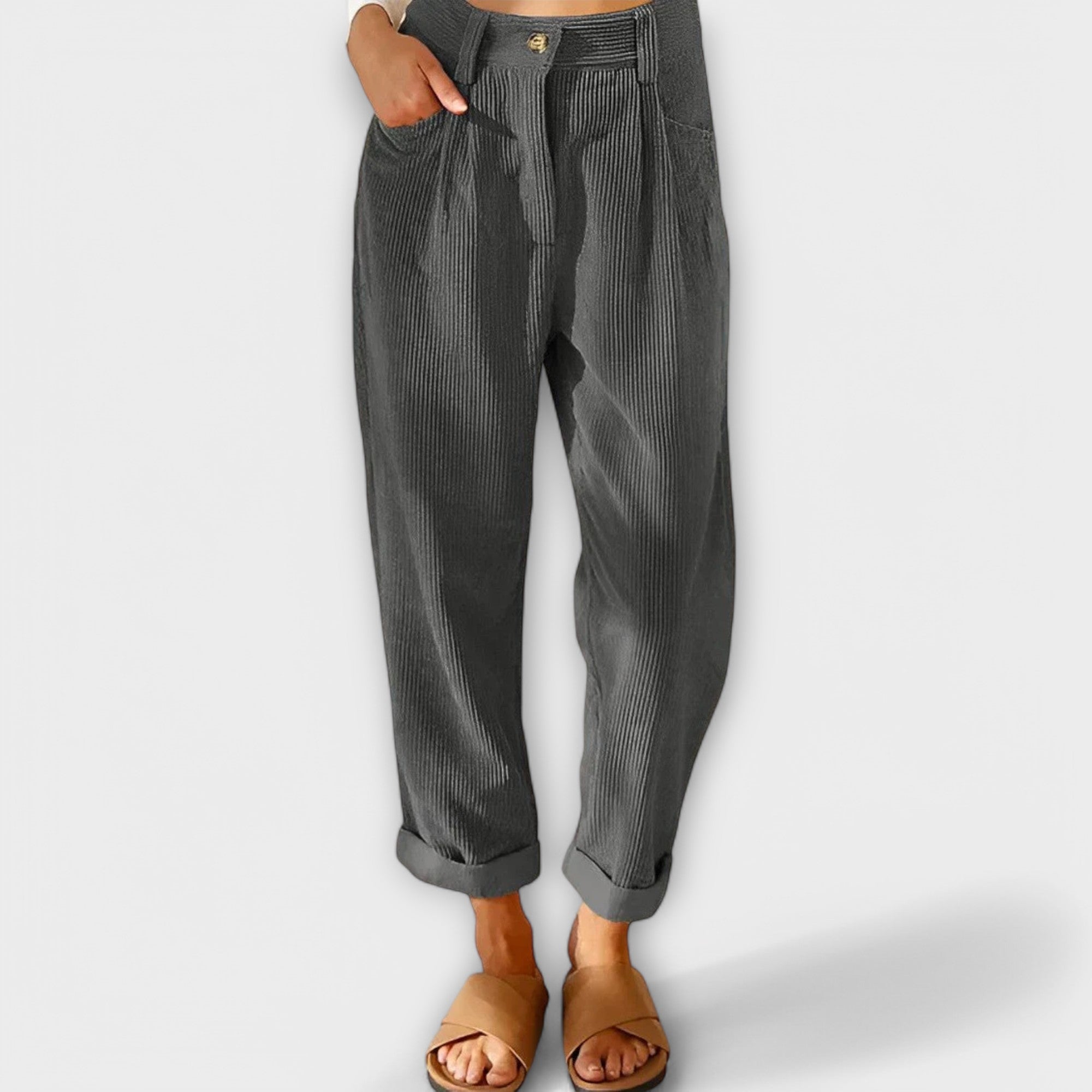 Lana - Pantalones de pana modernos