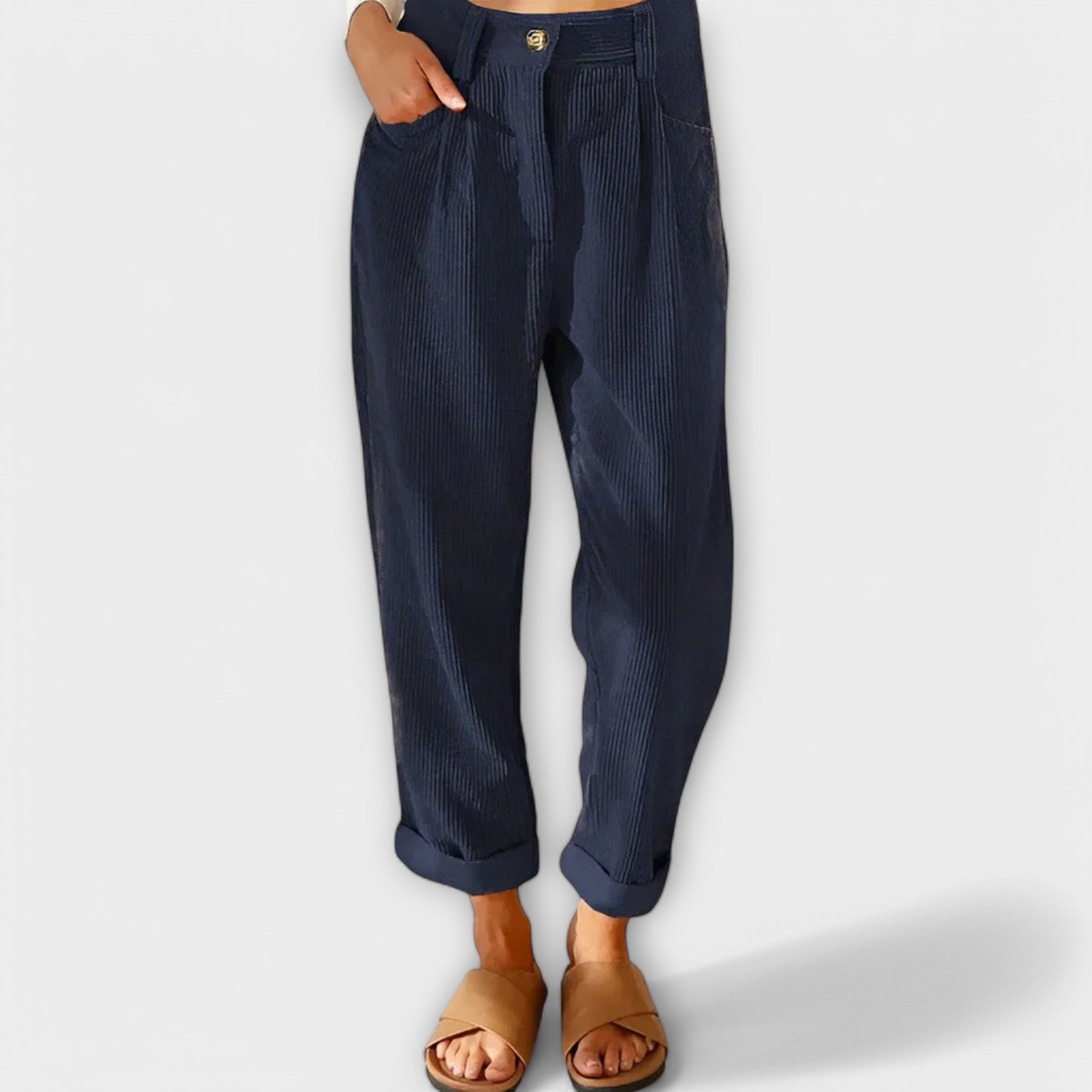Lana - Pantalones de pana modernos