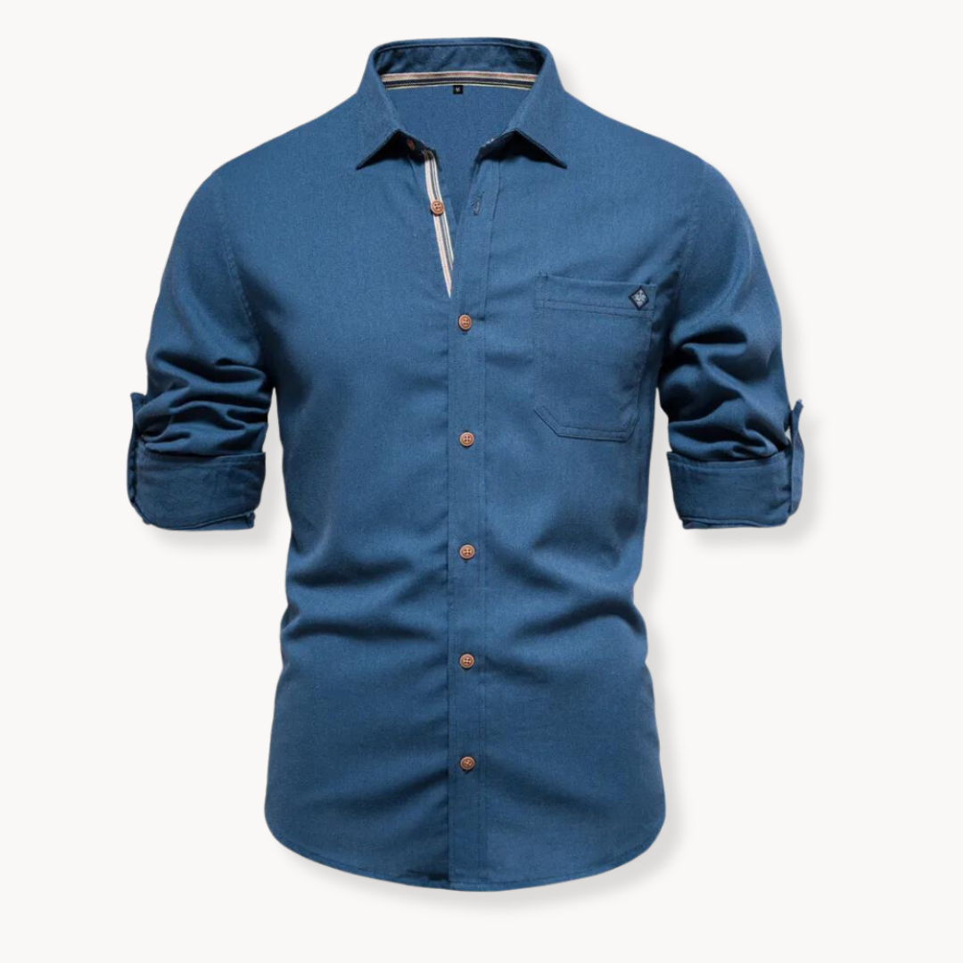 Blusa - Mezcla Transpirable con Cierre Frontal