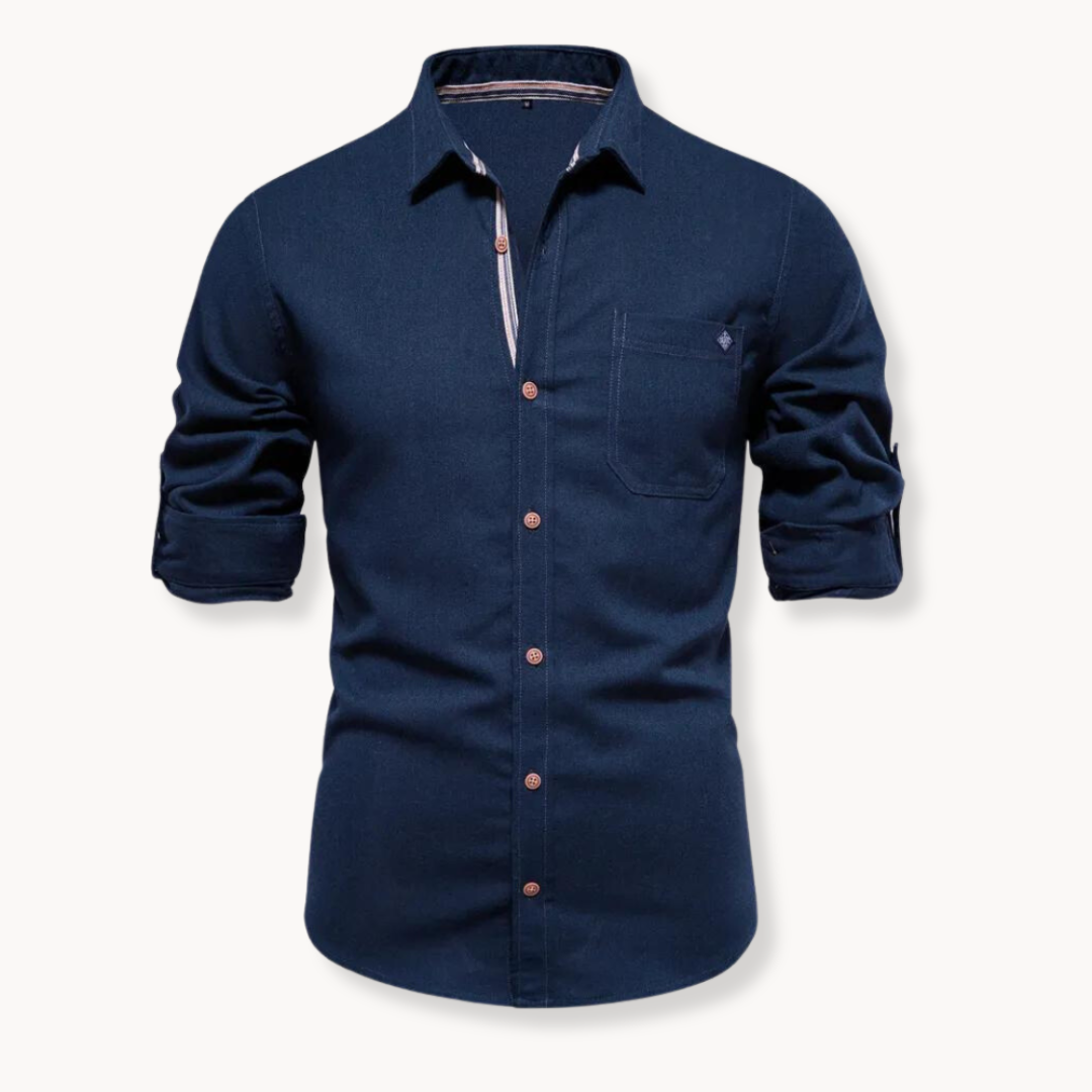 Blusa - Mezcla Transpirable con Cierre Frontal