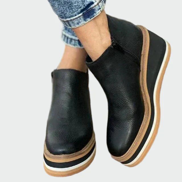 Marta - Botines de Cuero Inkas