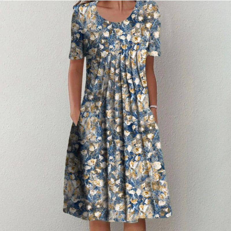 Paloma - Vestido Midi con Capas