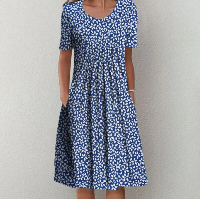 Paloma - Vestido Midi con Capas