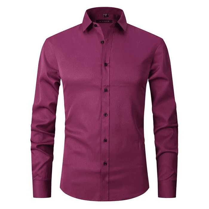 Joaquín - Camisa de Vestir Corte Slim Seguro