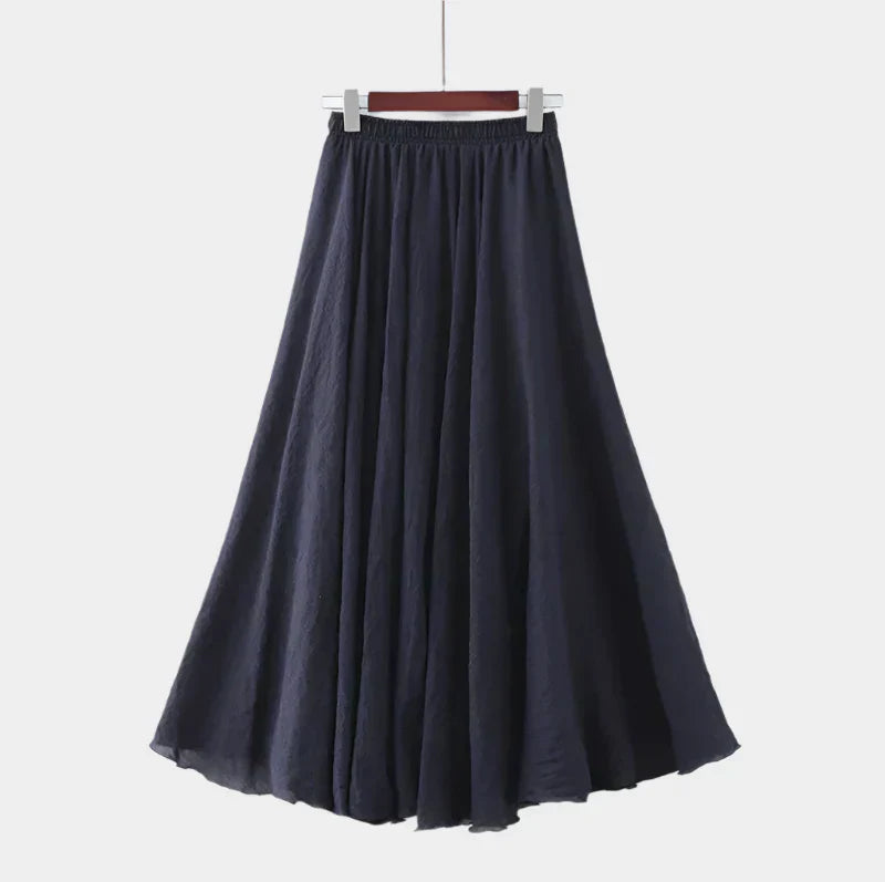 Adriana - Falda Elegante de Cintura Alta