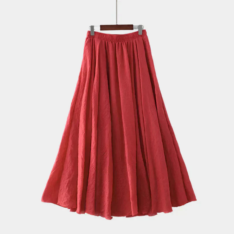 Adriana - Falda Elegante de Cintura Alta