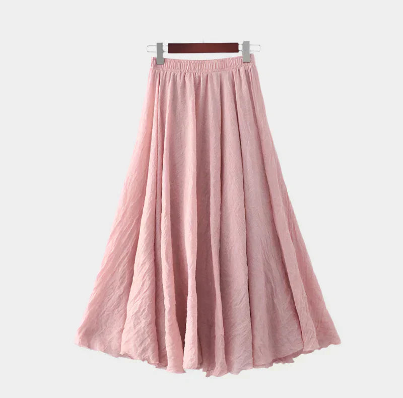 Adriana - Falda Elegante de Cintura Alta