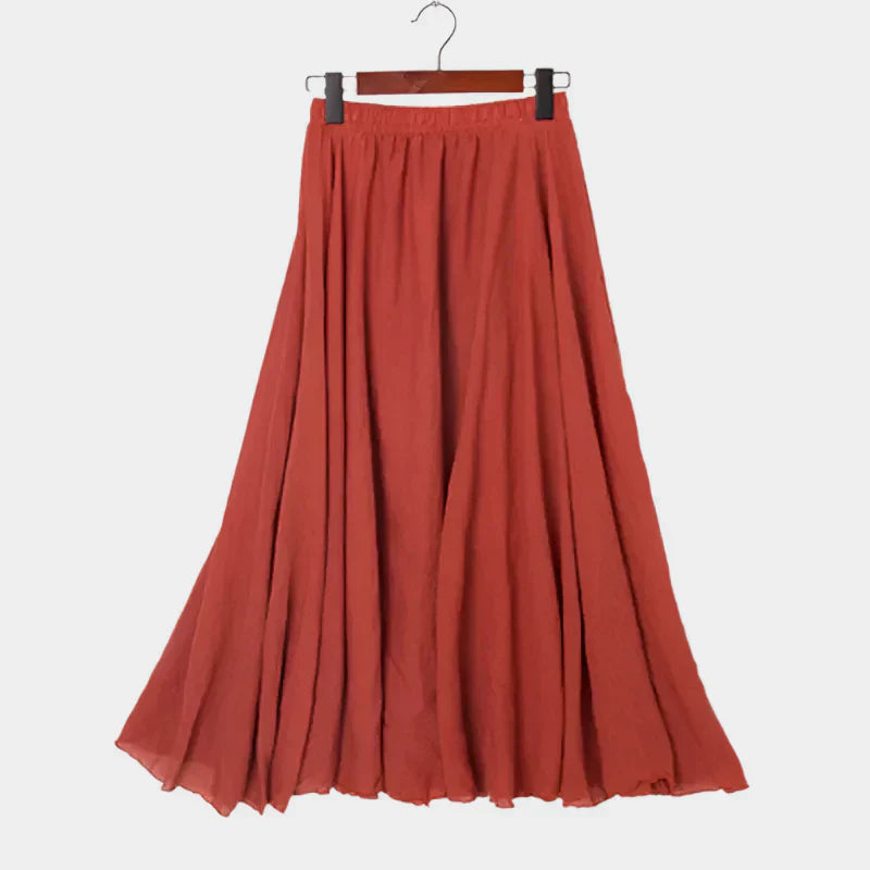 Adriana - Falda Elegante de Cintura Alta