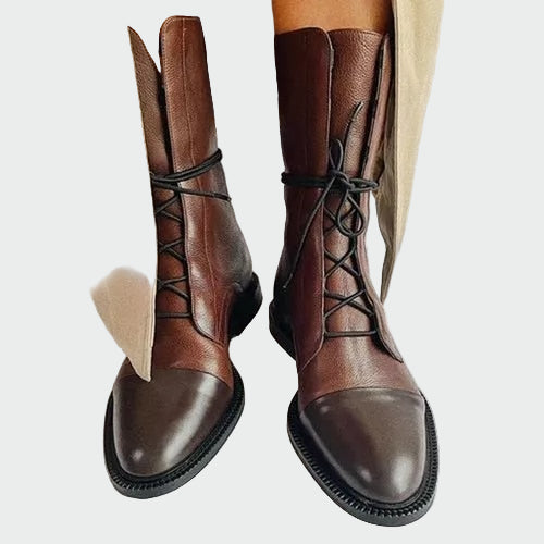 Pilar - Botas ortopédicas de cuero