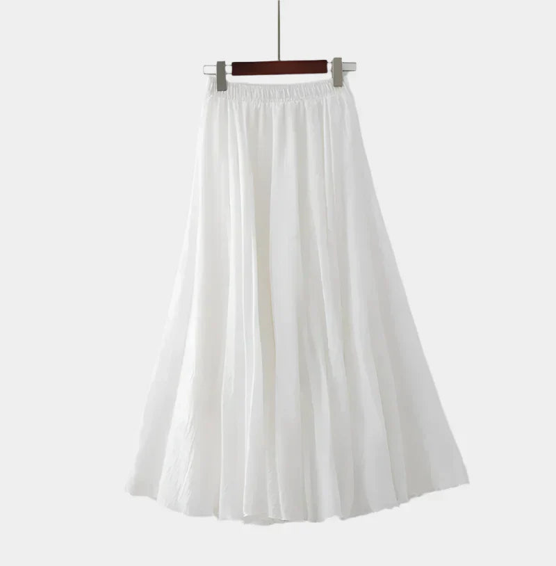 Adriana - Falda Elegante de Cintura Alta