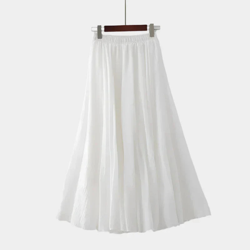 Adriana - Falda Elegante de Cintura Alta