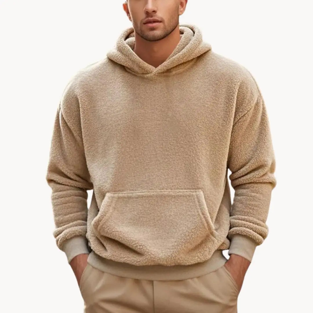 Sudadera - Mezcla de Fleece con Capucha