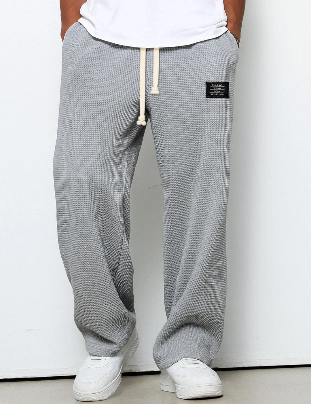 Mikel - Pantalones Casuales con Cintura Ajustable