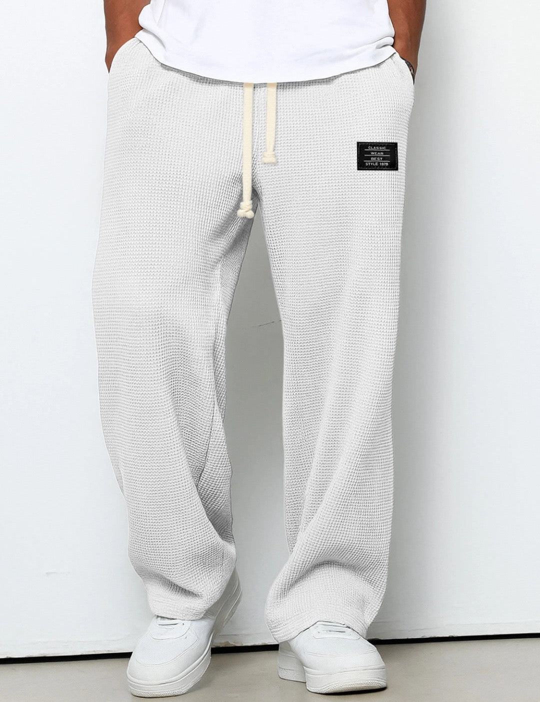 Mikel - Pantalones Casuales con Cintura Ajustable