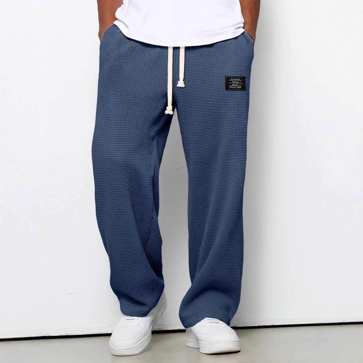 Mikel - Pantalones Casuales con Cintura Ajustable