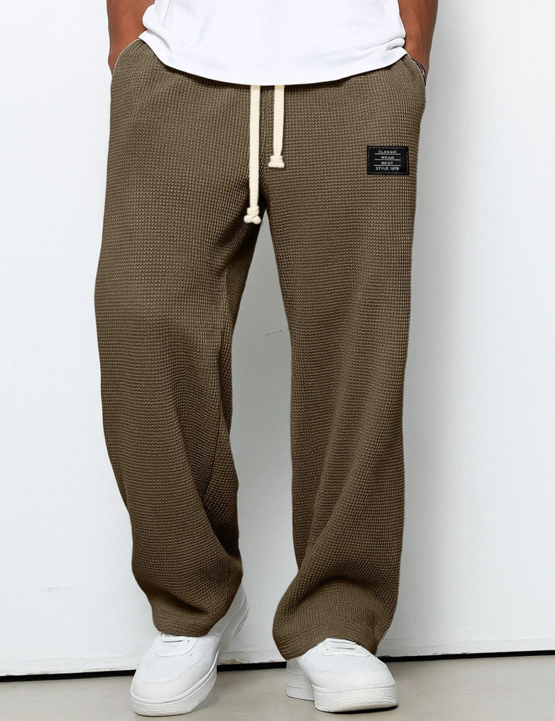 Mikel - Pantalones Casuales con Cintura Ajustable