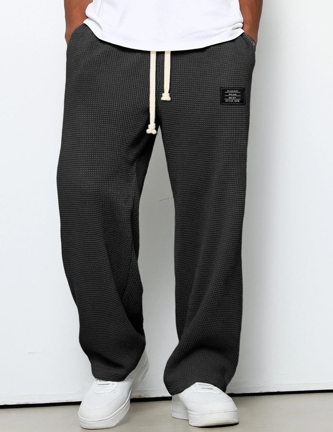 Mikel - Pantalones Casuales con Cintura Ajustable