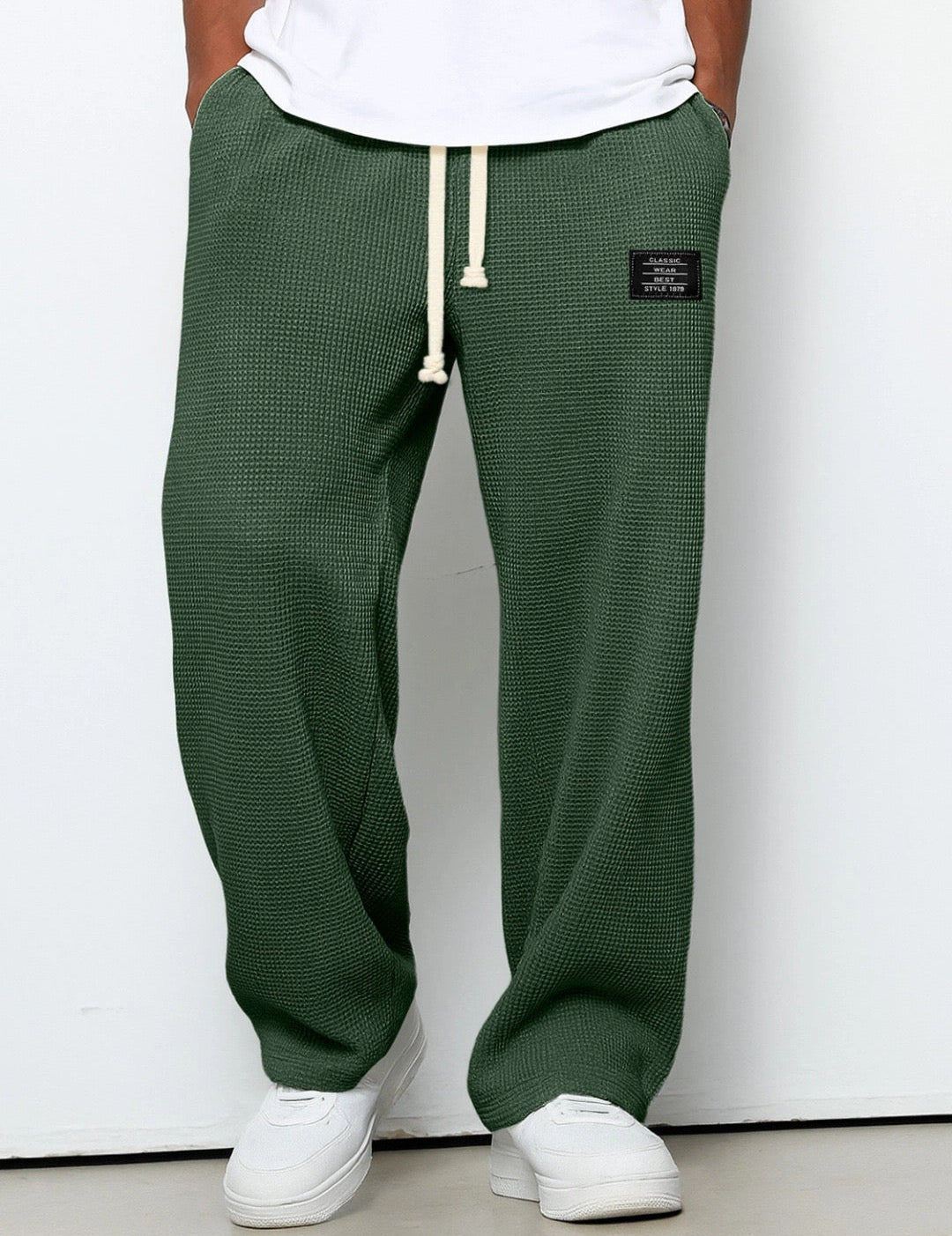 Mikel - Pantalones Casuales con Cintura Ajustable