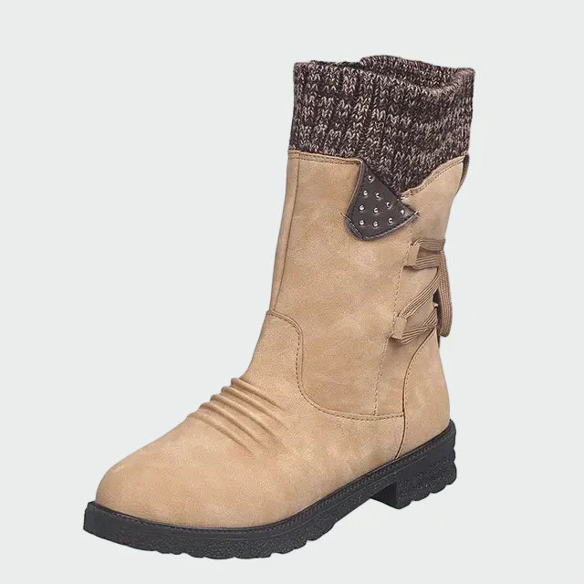 Mercedes - Botines de ante elegantes