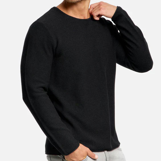 Maximiliano - Sudadera con Cuello Alto y Bolsos Seguros