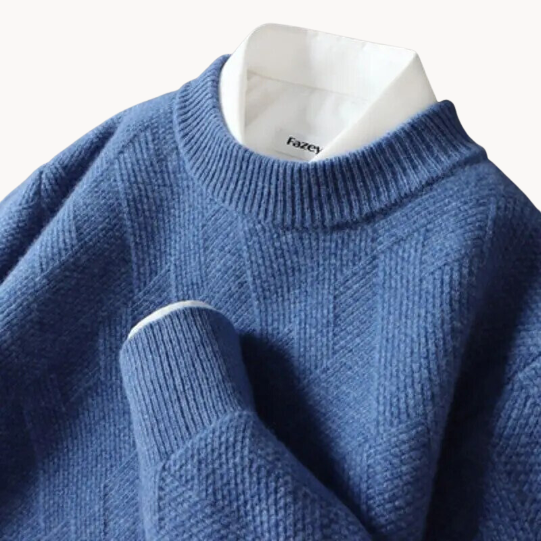 Valentino - Suéter de Punto Jacquard