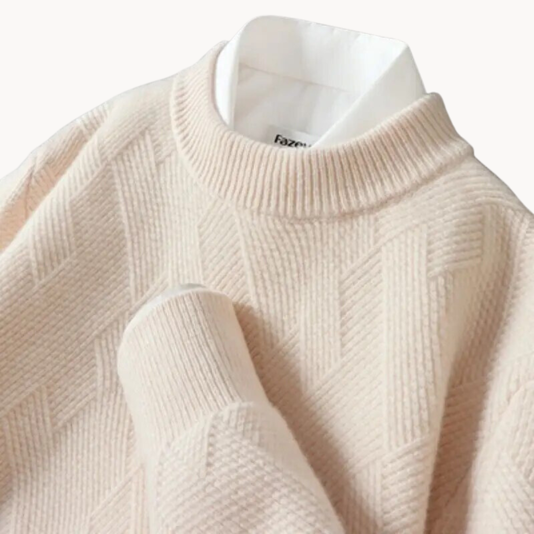 Valentino - Suéter de Punto Jacquard