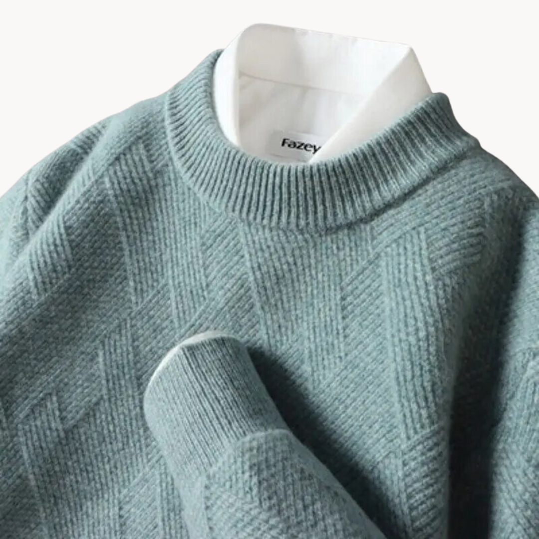 Valentino - Suéter de Punto Jacquard
